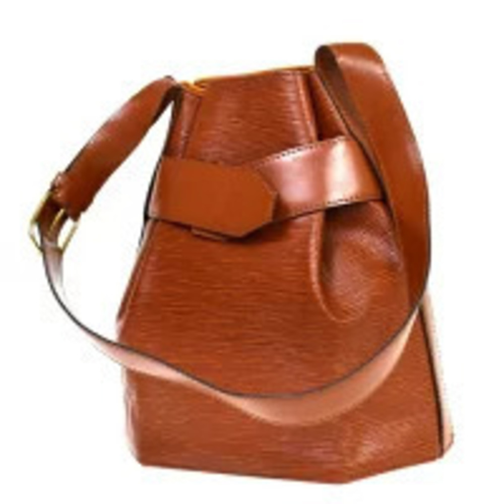 Louis Vuitton Sac Depaule Epi Leather Shoulder Bag Kenya Brown